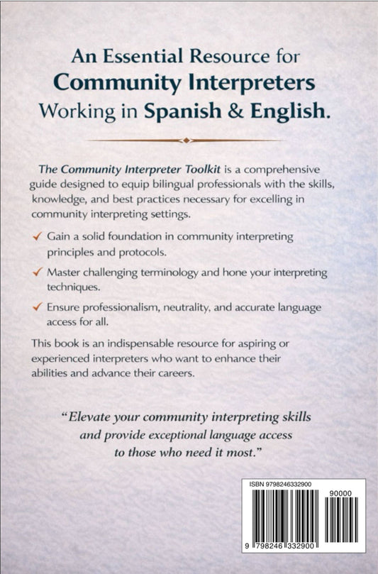 The Community Interpreter Toolkit