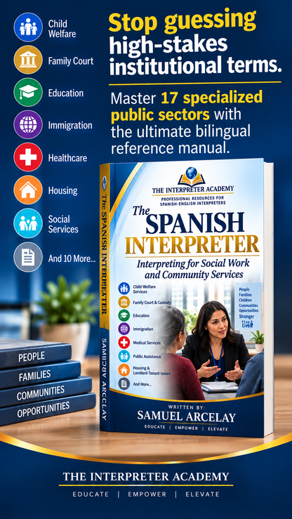 The Spanish Interpreter: Interpreting for Social Work, Government and Community Services
