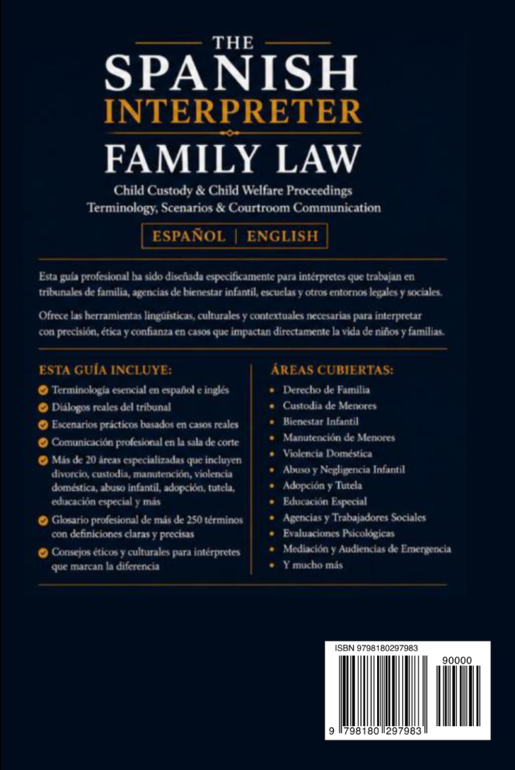 Interpreting  Family Law & Family Court | The Spanish Interpreter