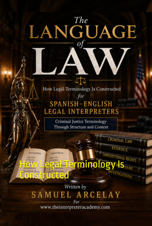 The Language of Law: How Legal Terminology Is Constructed