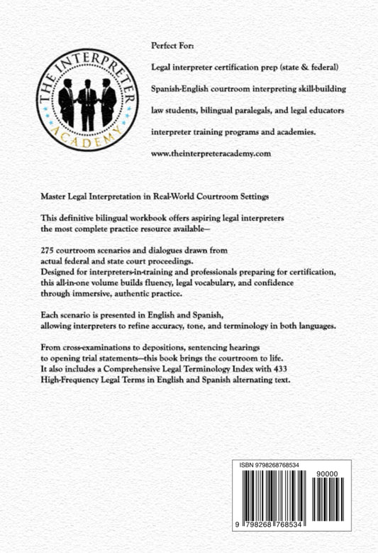 The Legal Interpreter Complete Master Practice Book